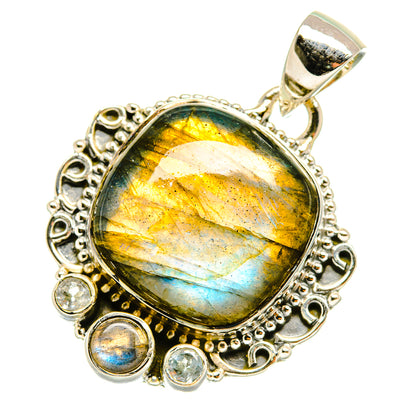 Labradorite Pendants handcrafted by Ana Silver Co - PD5598