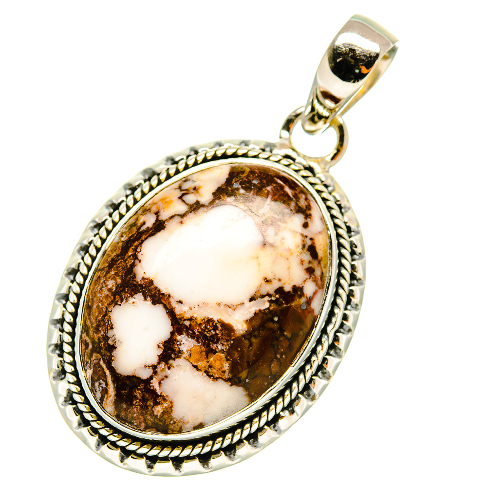Oval red jasper pendant with rope-edge sterling silver bezel and bail