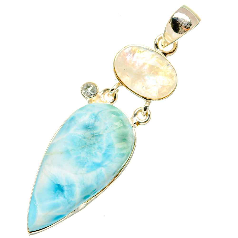 Larimar Pendants handcrafted by Ana Silver Co - PD5603