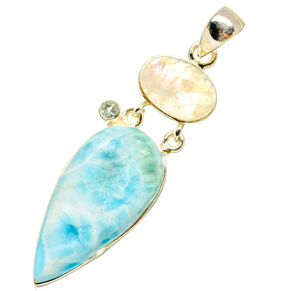 Larimar Pendants handcrafted by Ana Silver Co - PD5603