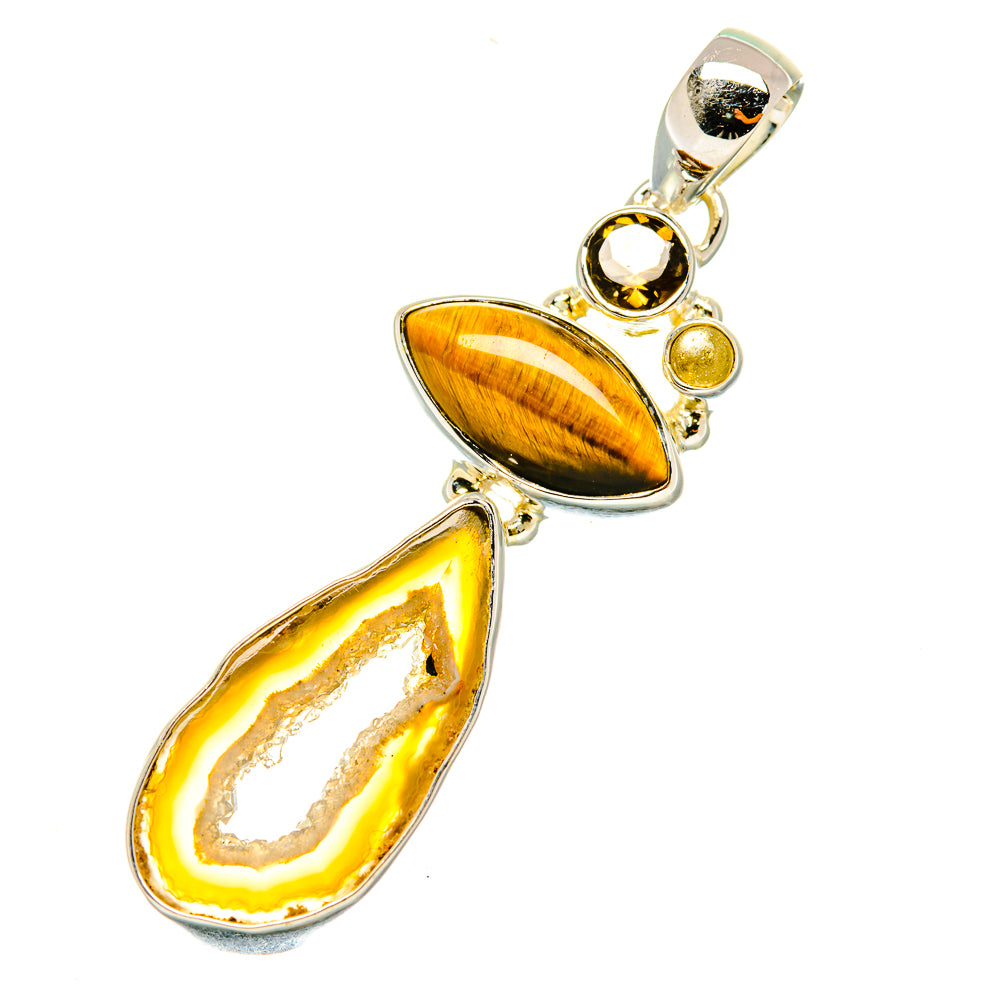 Occo Geode Pendants handcrafted by Ana Silver Co - PD5610