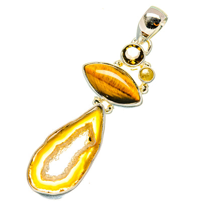 Occo Geode Pendants handcrafted by Ana Silver Co - PD5610