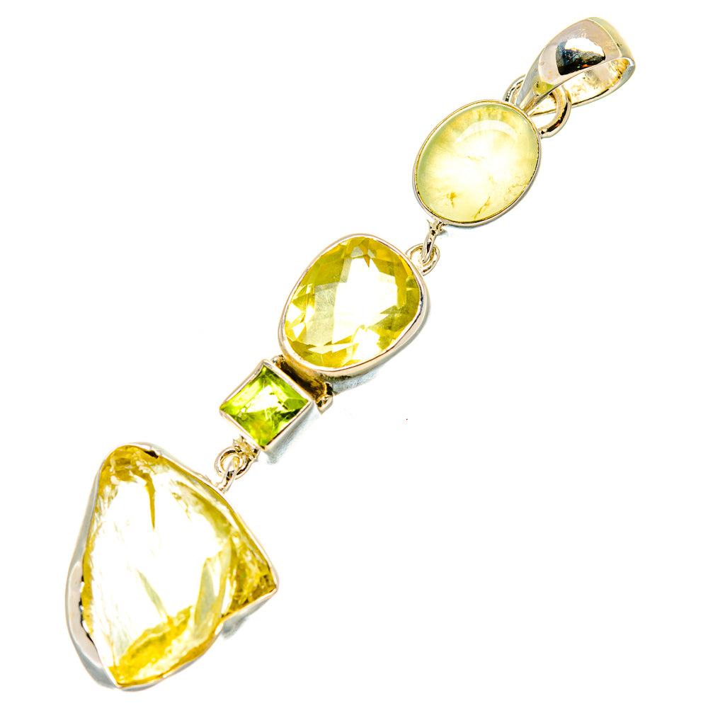 Citrine Pendants handcrafted by Ana Silver Co - PD5611