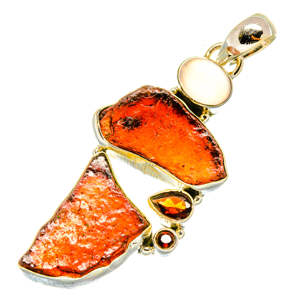 Garnet Pendants handcrafted by Ana Silver Co - PD5612