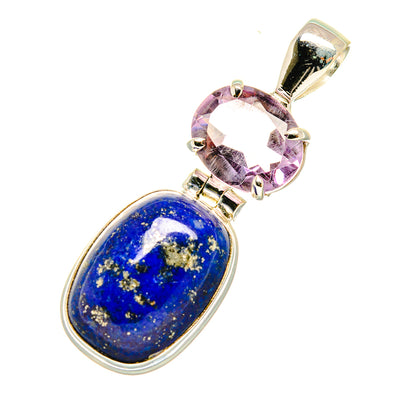 Lapis Lazuli Pendants handcrafted by Ana Silver Co - PD5630