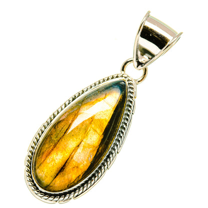 Labradorite Pendants handcrafted by Ana Silver Co - PD5631