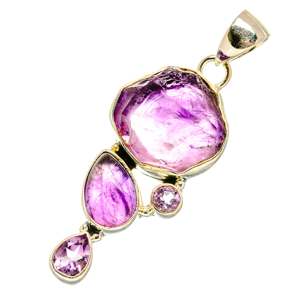 Amethyst Pendants handcrafted by Ana Silver Co - PD5635