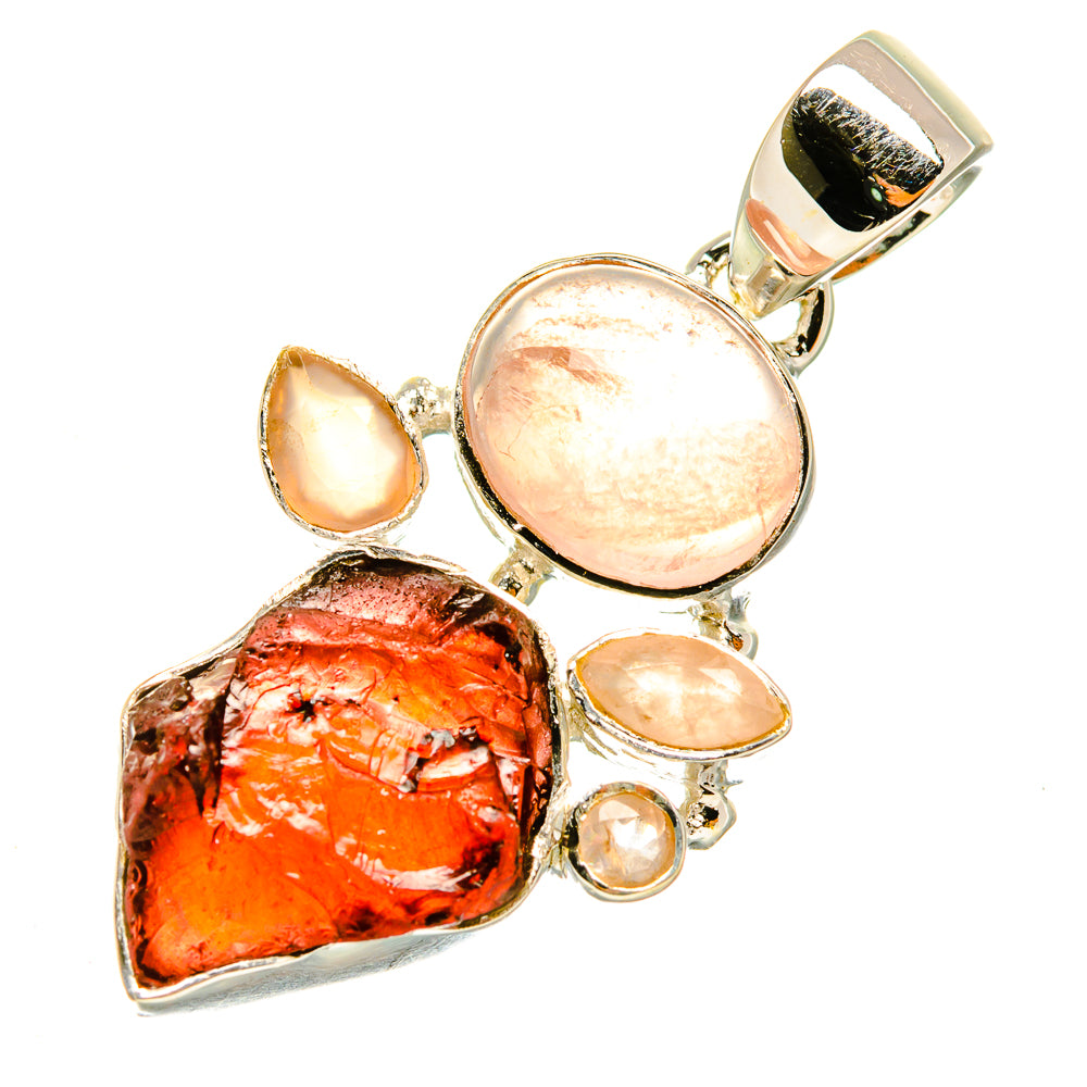 Garnet Pendants handcrafted by Ana Silver Co - PD5642