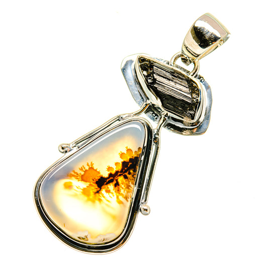 Scenic Dendritic Agate Pendants handcrafted by Ana Silver Co - PD5672