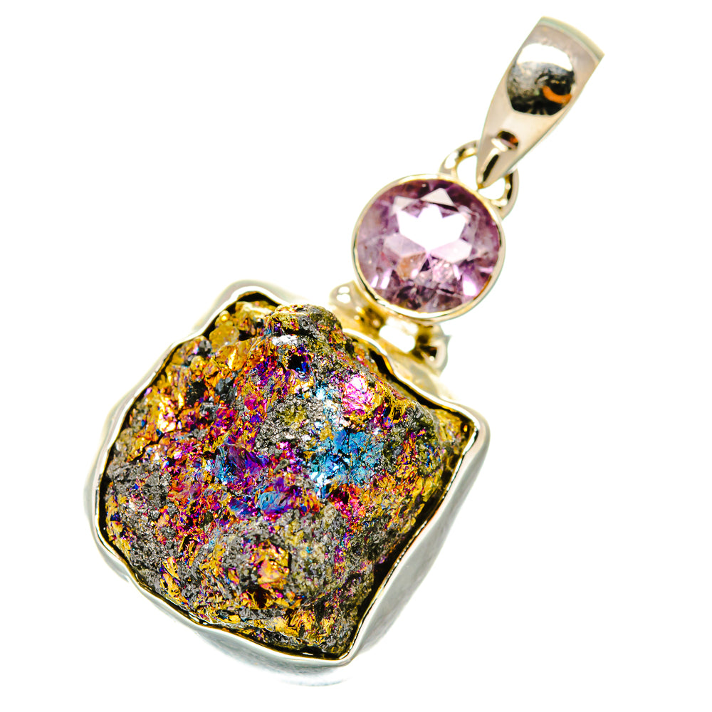 Titanium Druzy Pendants handcrafted by Ana Silver Co - PD5688