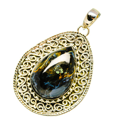 Pietersite Pendants handcrafted by Ana Silver Co - PD5695