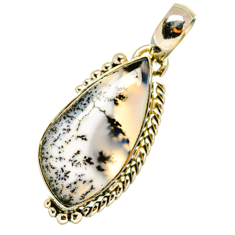 Dendritic Opal Pendants handcrafted by Ana Silver Co - PD5699