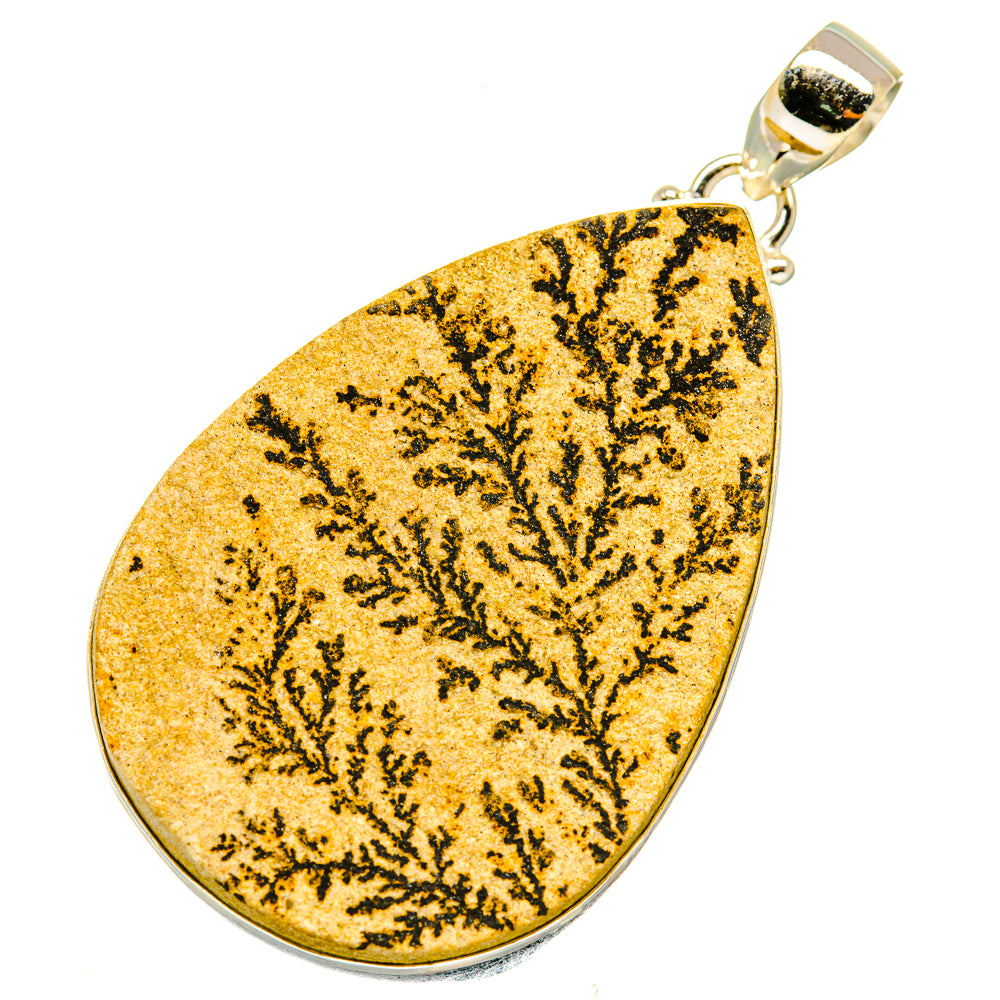 Germany Psilomelane Dendrite Pendants handcrafted by Ana Silver Co - PD5718