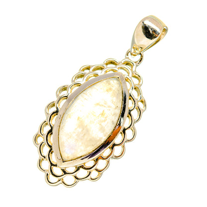 Rainbow Moonstone Pendants handcrafted by Ana Silver Co - PD5724