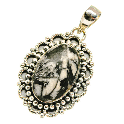 Pinolith Jasper Pendants handcrafted by Ana Silver Co - PD5733