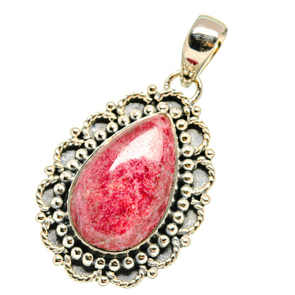 Thulite Pendants handcrafted by Ana Silver Co - PD5739