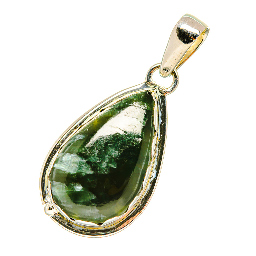 Seraphinite Pendants handcrafted by Ana Silver Co - PD5740