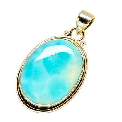 Larimar Pendants handcrafted by Ana Silver Co - PD5742