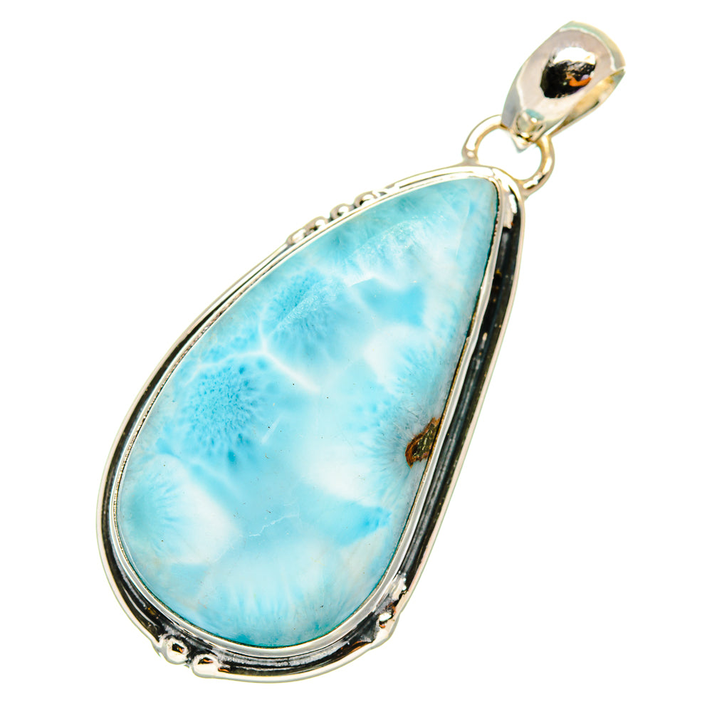 Larimar Pendants handcrafted by Ana Silver Co - PD5743