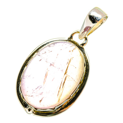 Rutilated Quartz Pendants handcrafted by Ana Silver Co - PD5747