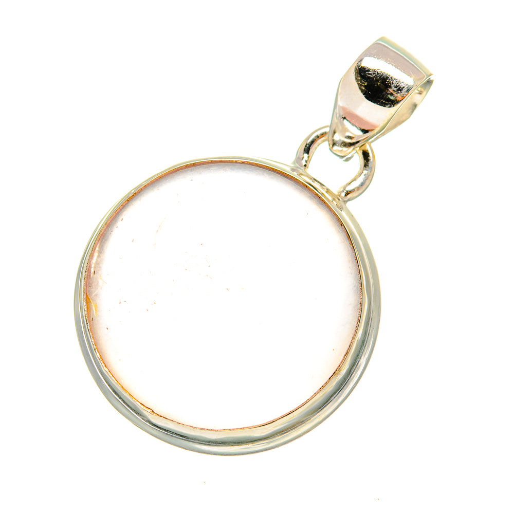 Rose Quartz Pendants handcrafted by Ana Silver Co - PD5748