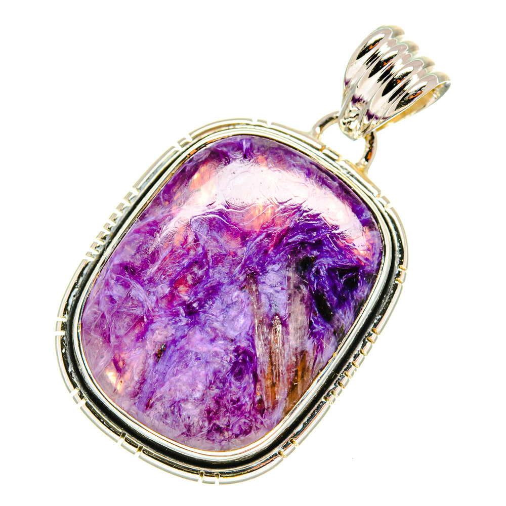 Charoite Pendants handcrafted by Ana Silver Co - PD5751
