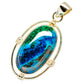 Chrysocolla Pendants handcrafted by Ana Silver Co - PD5775