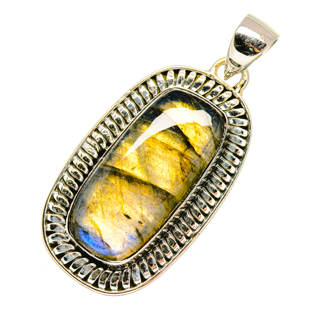Labradorite Pendants handcrafted by Ana Silver Co - PD5778