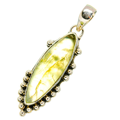 Prehnite Pendants handcrafted by Ana Silver Co - PD5781