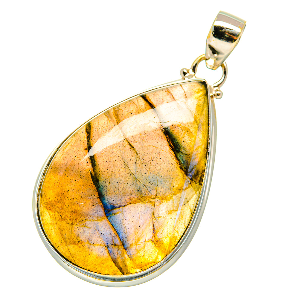 Labradorite Pendants handcrafted by Ana Silver Co - PD5792