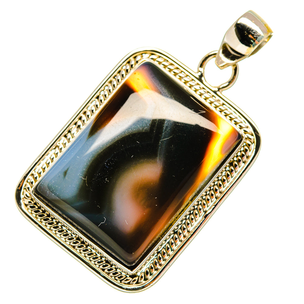 Montana Agate Pendants handcrafted by Ana Silver Co - PD5813