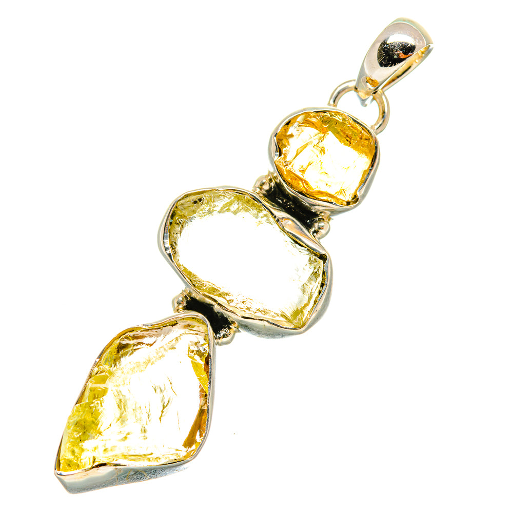 Citrine Pendants handcrafted by Ana Silver Co - PD5817