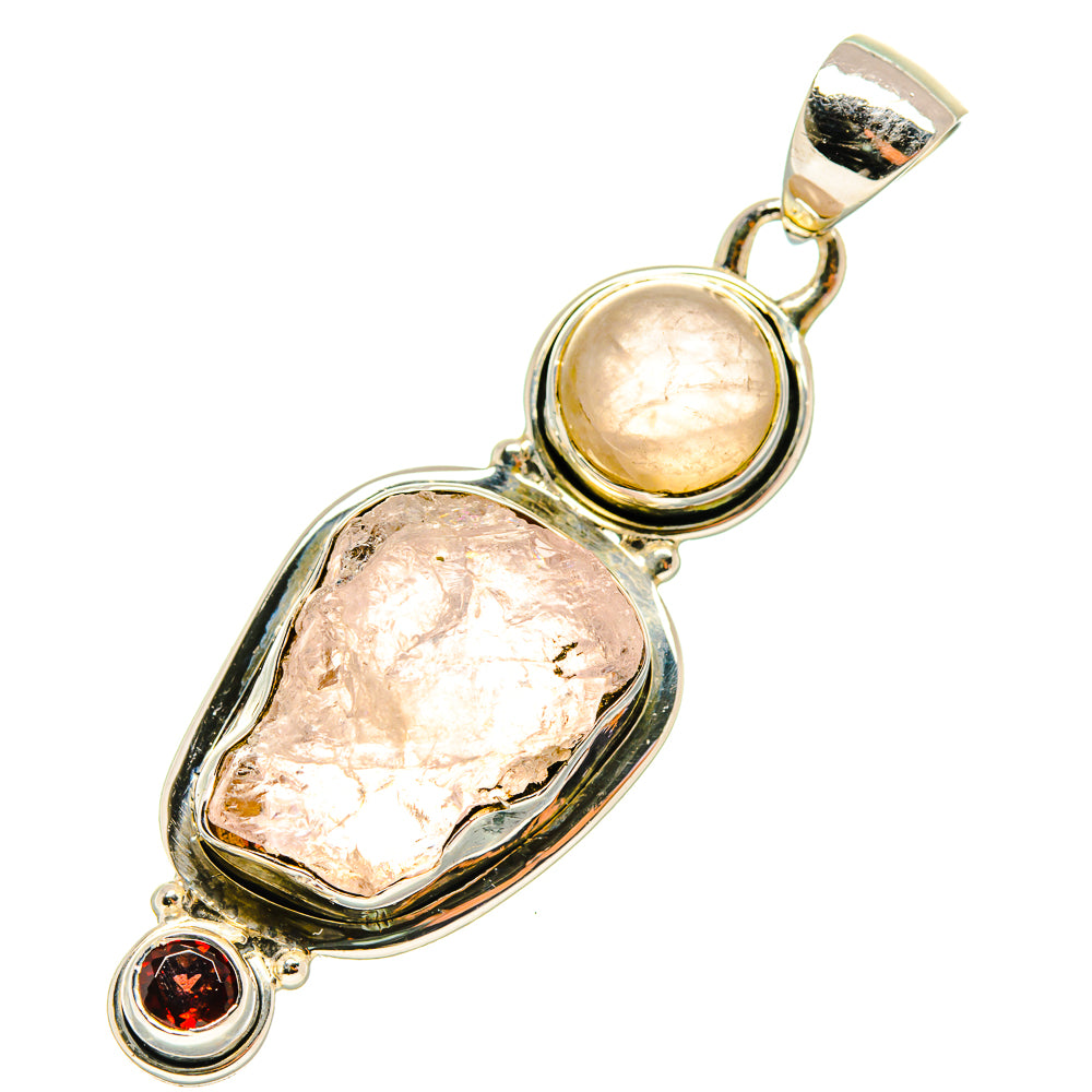 Kunzite Pendants handcrafted by Ana Silver Co - PD5821