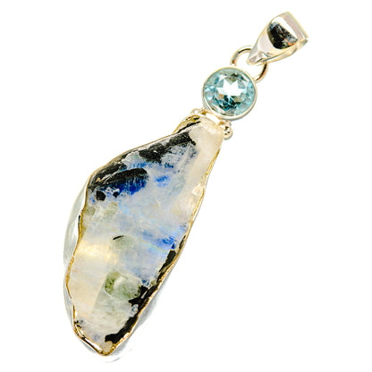 Rainbow Moonstone Pendants handcrafted by Ana Silver Co - PD5822
