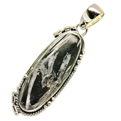 Chrysanthemum Stone Pendants handcrafted by Ana Silver Co - PD5827