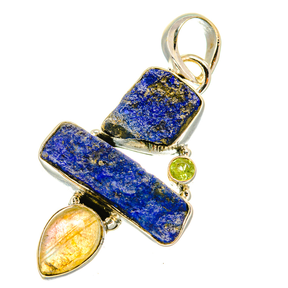 Lapis Lazuli Pendants handcrafted by Ana Silver Co - PD5830
