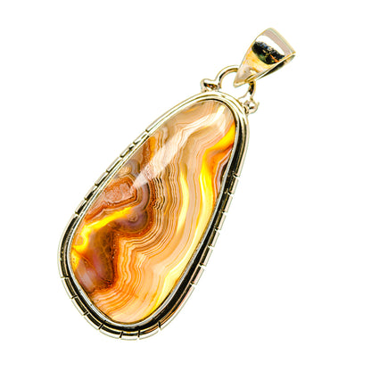 Crazy Lace Agate Pendants handcrafted by Ana Silver Co - PD5833