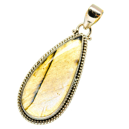 Labradorite Pendants handcrafted by Ana Silver Co - PD5838