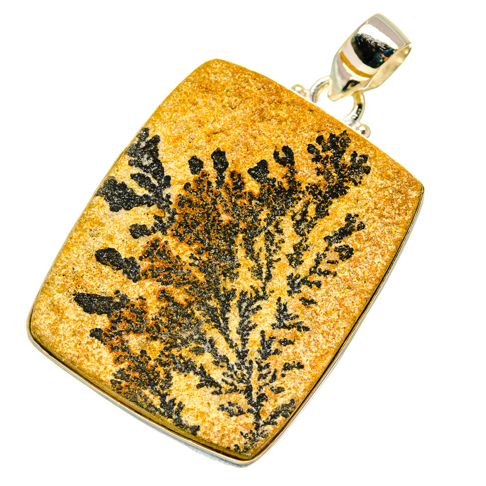 Germany Psilomelane Dendrite Pendants handcrafted by Ana Silver Co - PD5845