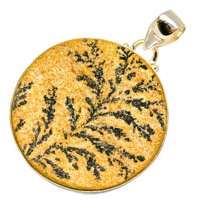 Germany Psilomelane Dendrite Pendants handcrafted by Ana Silver Co - PD5847
