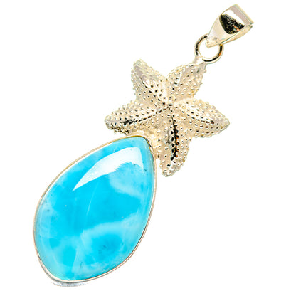 Larimar Pendants handcrafted by Ana Silver Co - PD5855