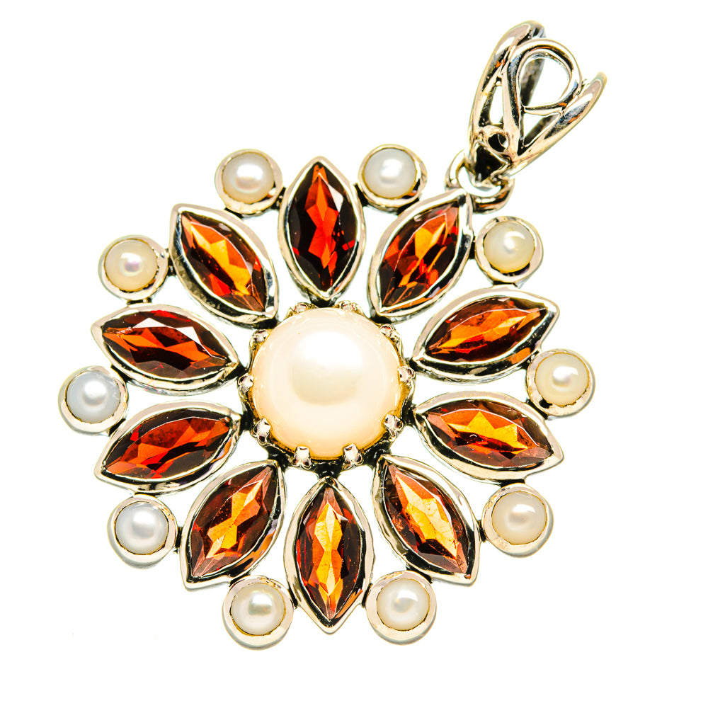 Garnet Pendants handcrafted by Ana Silver Co - PD5856