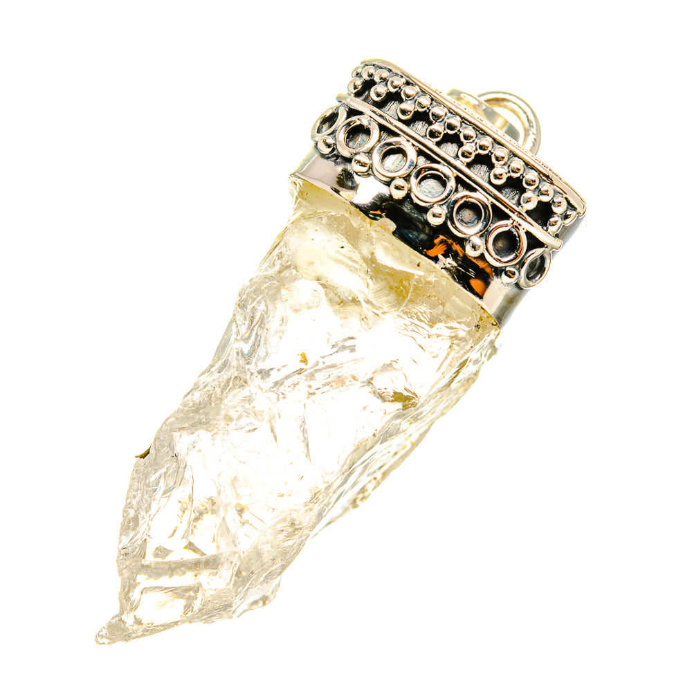 White Quartz Pendants handcrafted by Ana Silver Co - PD5858