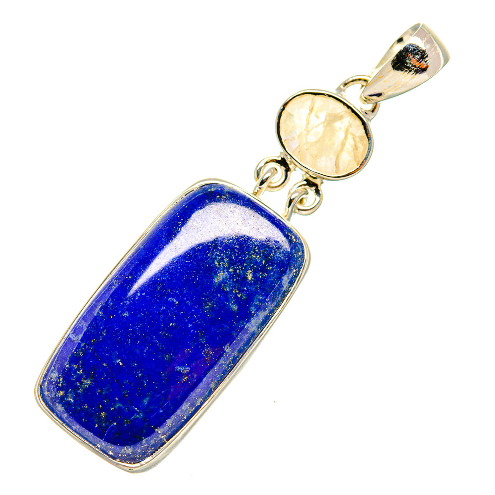 Lapis Lazuli Pendants handcrafted by Ana Silver Co - PD5865
