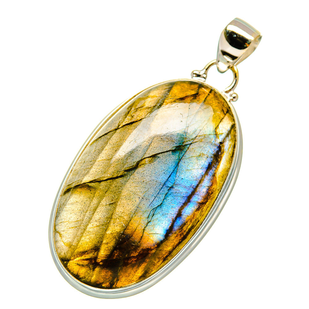 Labradorite Pendants handcrafted by Ana Silver Co - PD5866