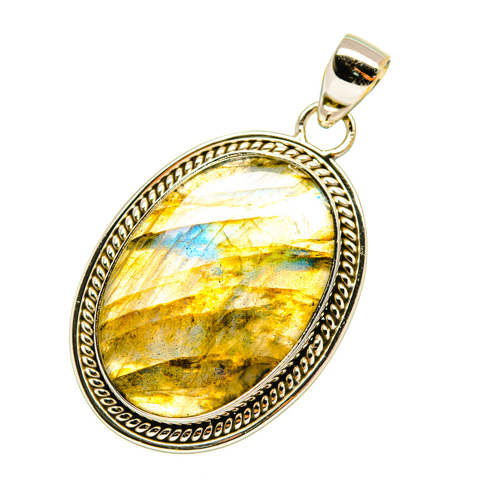 Labradorite Pendants handcrafted by Ana Silver Co - PD5878