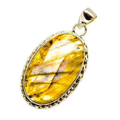 Labradorite Pendants handcrafted by Ana Silver Co - PD5888
