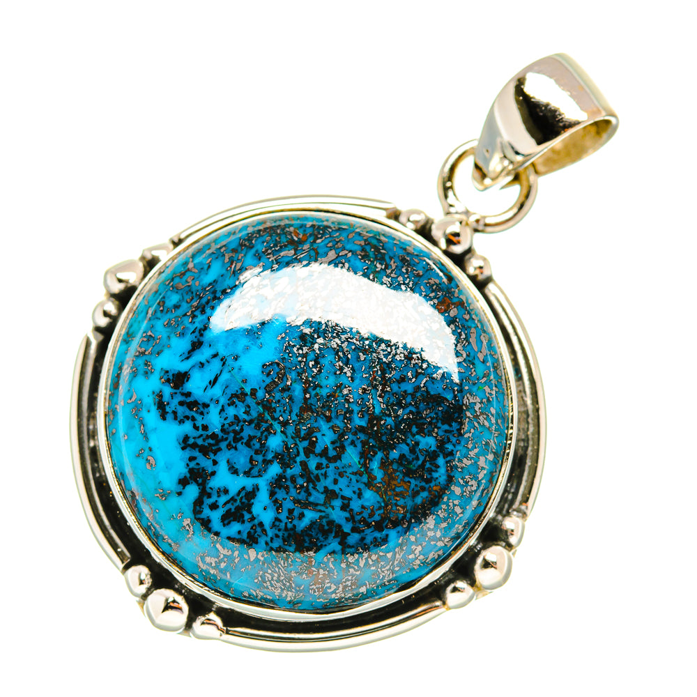 Shattuckite Pendants handcrafted by Ana Silver Co - PD5889