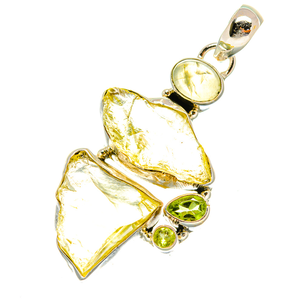 Citrine Pendants handcrafted by Ana Silver Co - PD5897