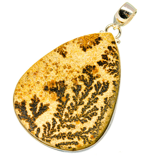 Germany Psilomelane Dendrite Pendants handcrafted by Ana Silver Co - PD5903